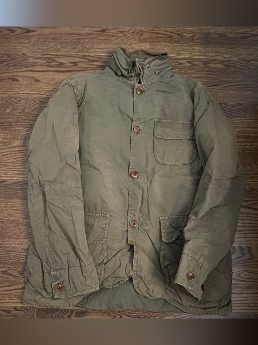 J crew trapper jacket medium